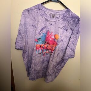 Purple bleached Beach Vibes graphic , NWOT, Comfort Colors brand , sz 2x